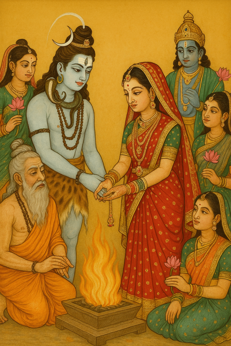 भगवान शिव और माता पार्वती का विवाह कहां हुआ था