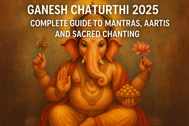 Ganesh Chaturthi 2025: Complete Guide to Mantras, Aartis, and Sacred Chanting