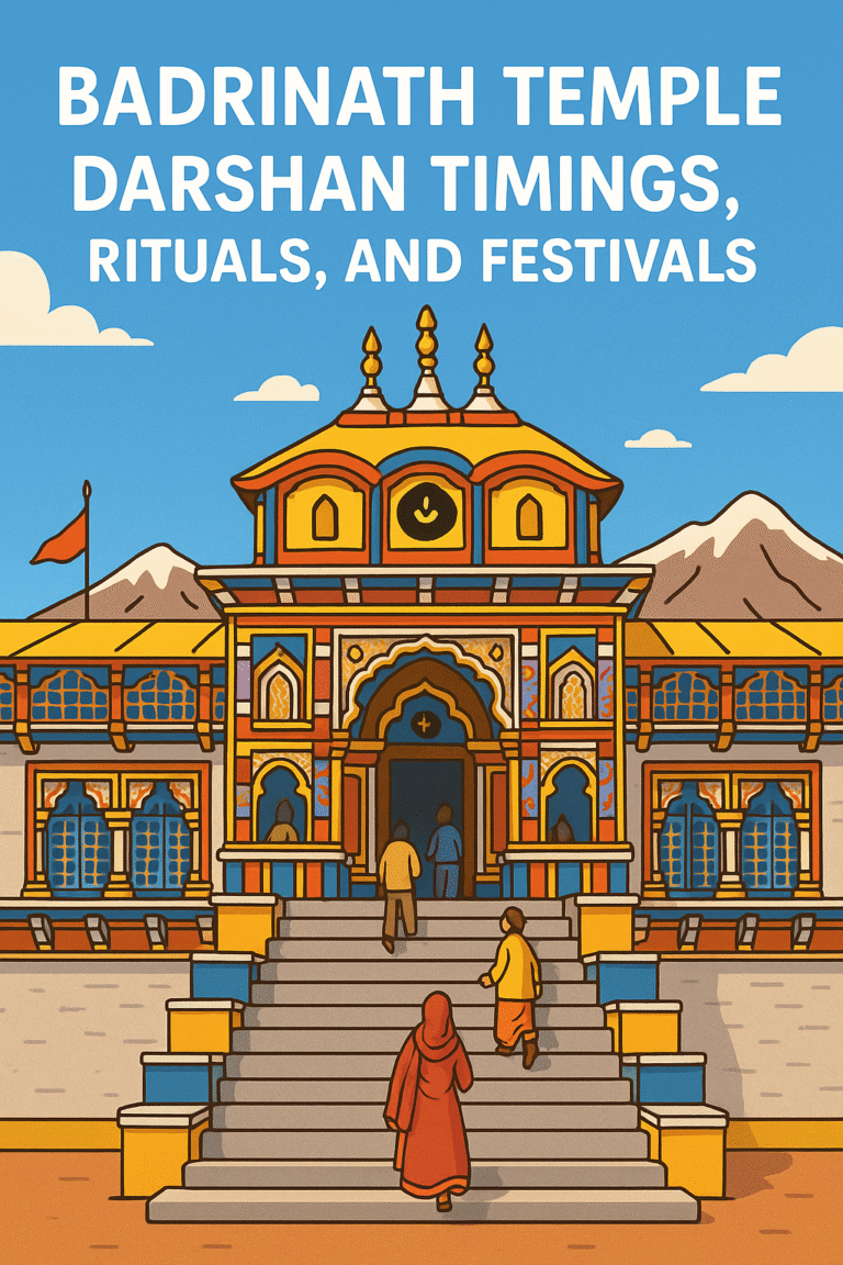 Badrinath Temple Darshan Timings, Rituals, and Festivals – A Complete Guide for Devotees