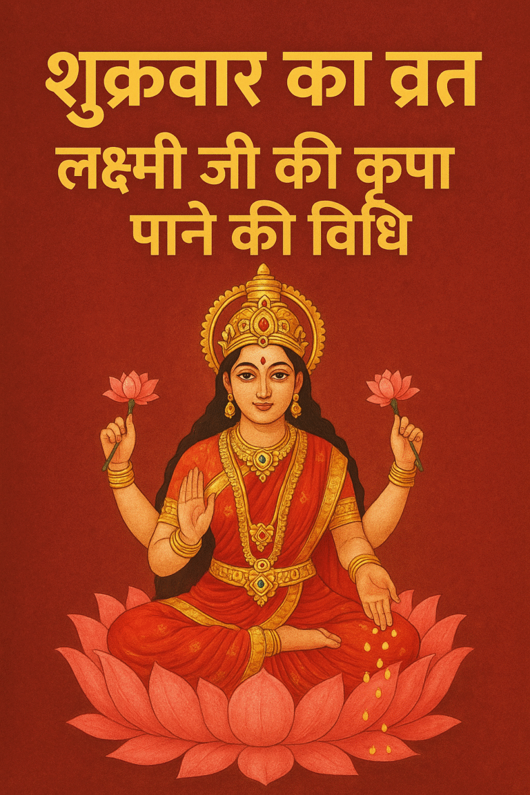 शुक्रवार का व्रत – लक्ष्मी जी की कृपा पाने की विधि