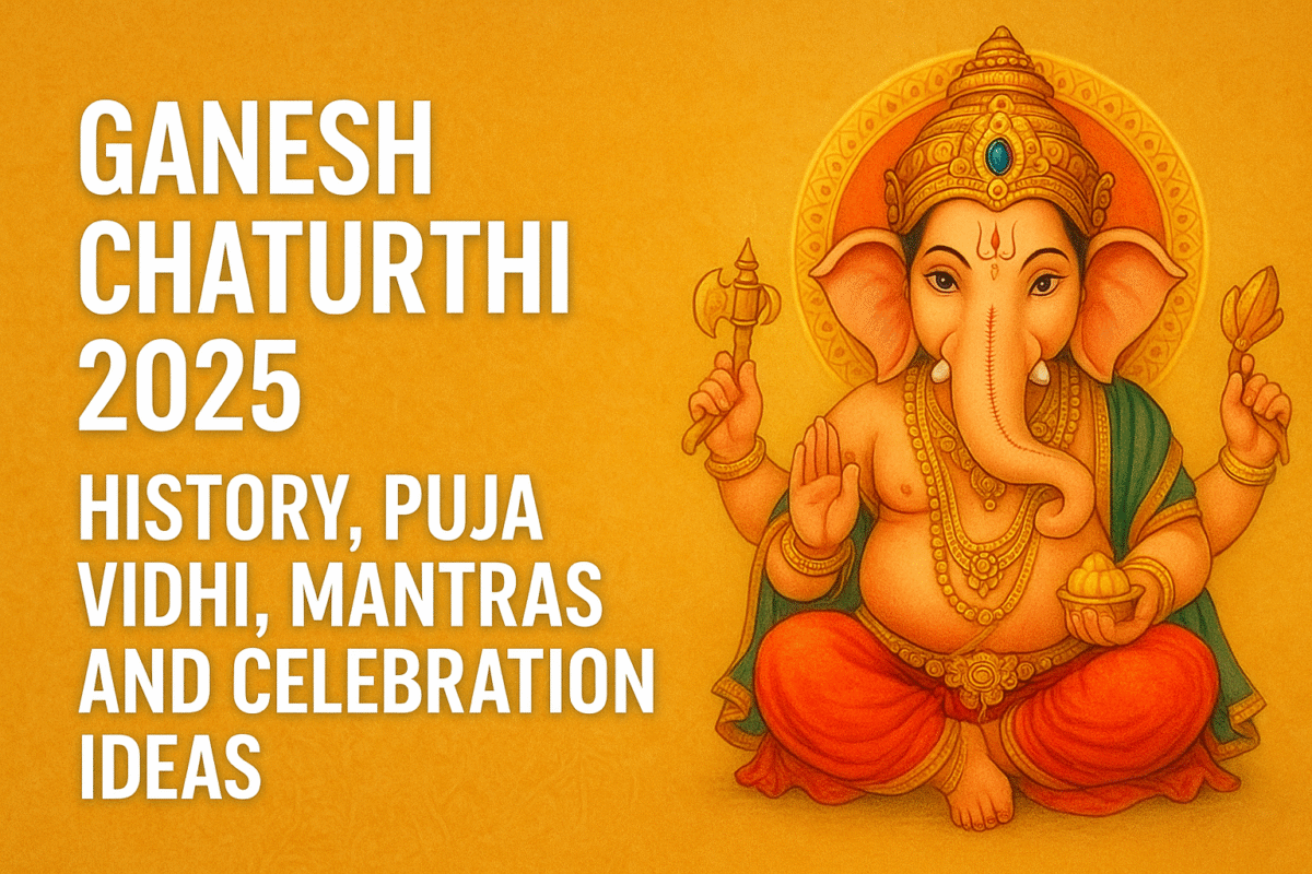 Ganesh Chaturthi 2025: History, Puja Vidhi, Mantras and Celebration Ideas