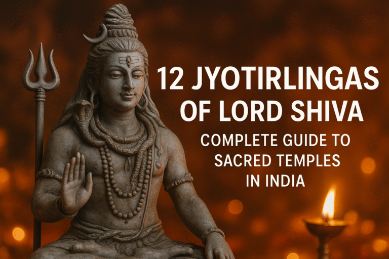 12 Jyotirlingas of Lord Shiva: Complete Guide to Sacred Temples in India