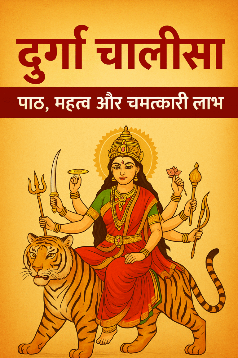 दुर्गा चालीसा: पाठ, महत्व और चमत्कारी लाभ