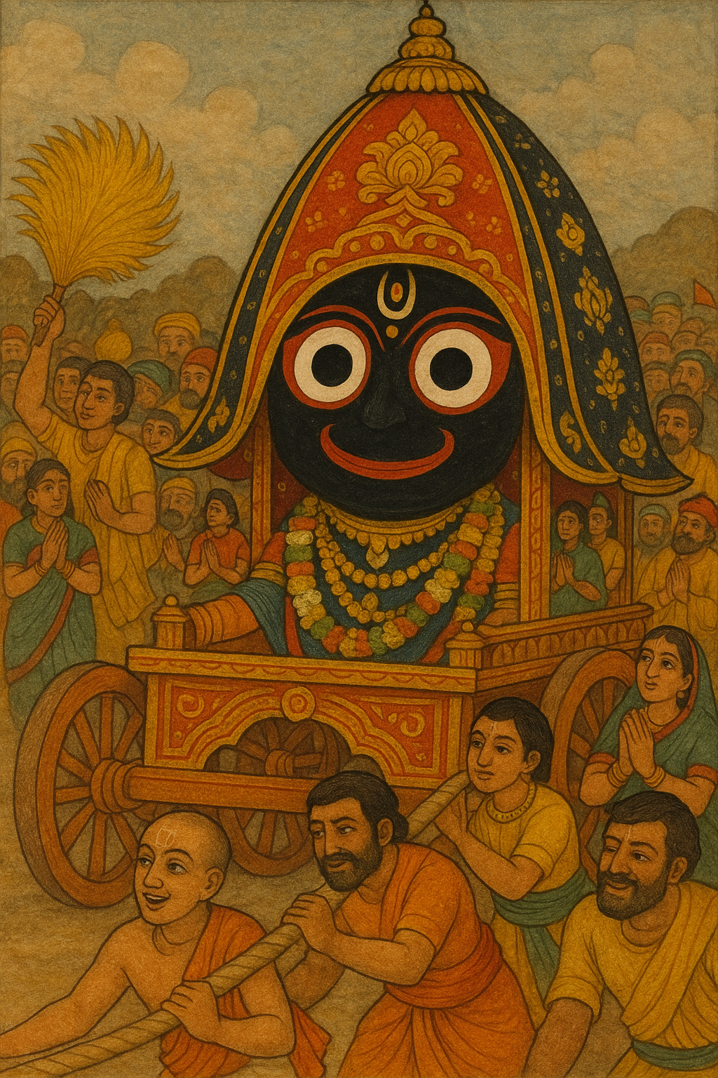 "भगवान का महाप्रसाद और रथ यात्रा का चमत्कार"