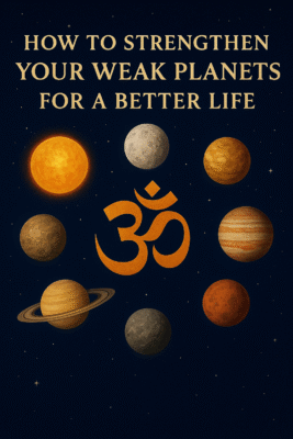 How to Strengthen Your Weak Planets for a Better Life