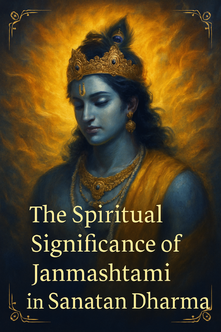 The Spiritual Significance of Janmashtami in Sanatan Dharma