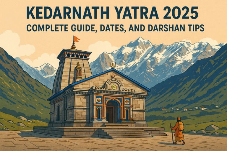 Kedarnath Yatra 2025: Complete Guide, Dates, and Darshan Tips