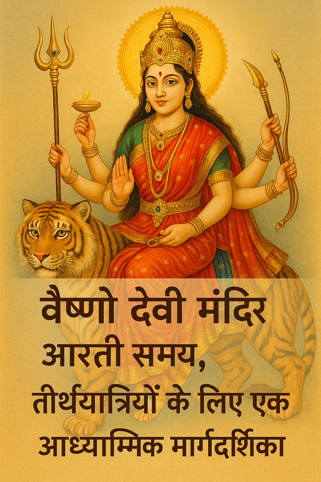 वैष्णो देवी मंदिर आरती समय, अनुष्ठान: तीर्थयात्रियों के लिए एक आध्यात्मिक मार्गदर्शिका