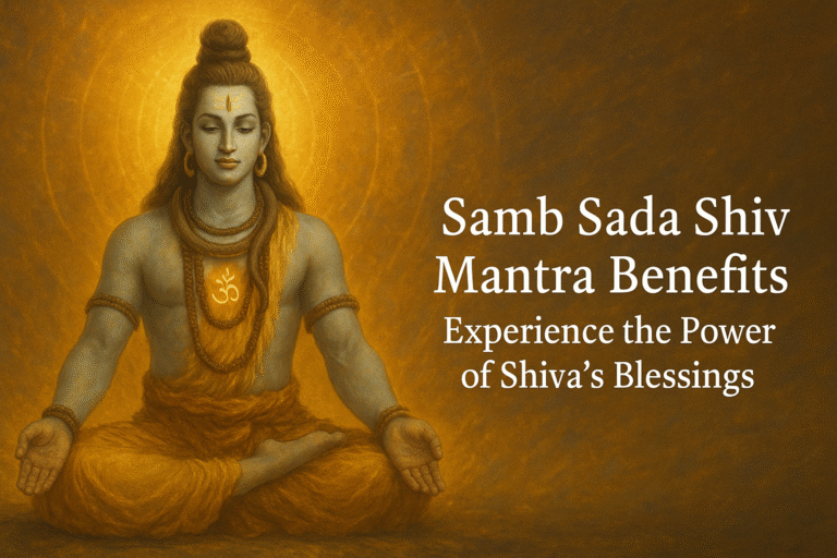 Samb Sada Shiv Mantra Benefits: Experience the Power of Shiva’s Blessings