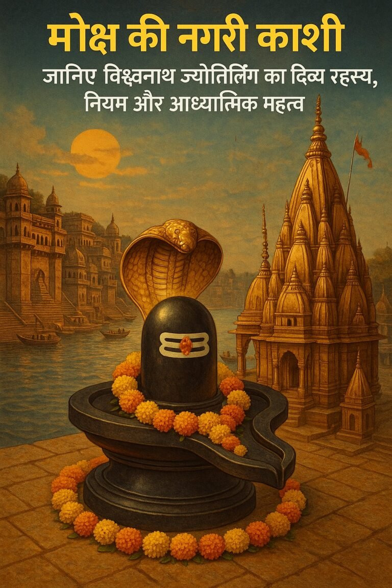 मोक्ष की नगरी काशी: जानिए विश्वनाथ ज्योतिर्लिंग का दिव्य रहस्य, नियम और आध्यात्मिक महत्व