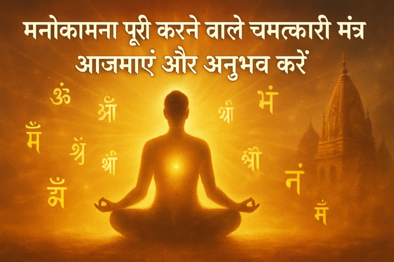मनोकामना पूरी करने वाले चमत्कारी मंत्र – आजमाएं और अनुभव करें 