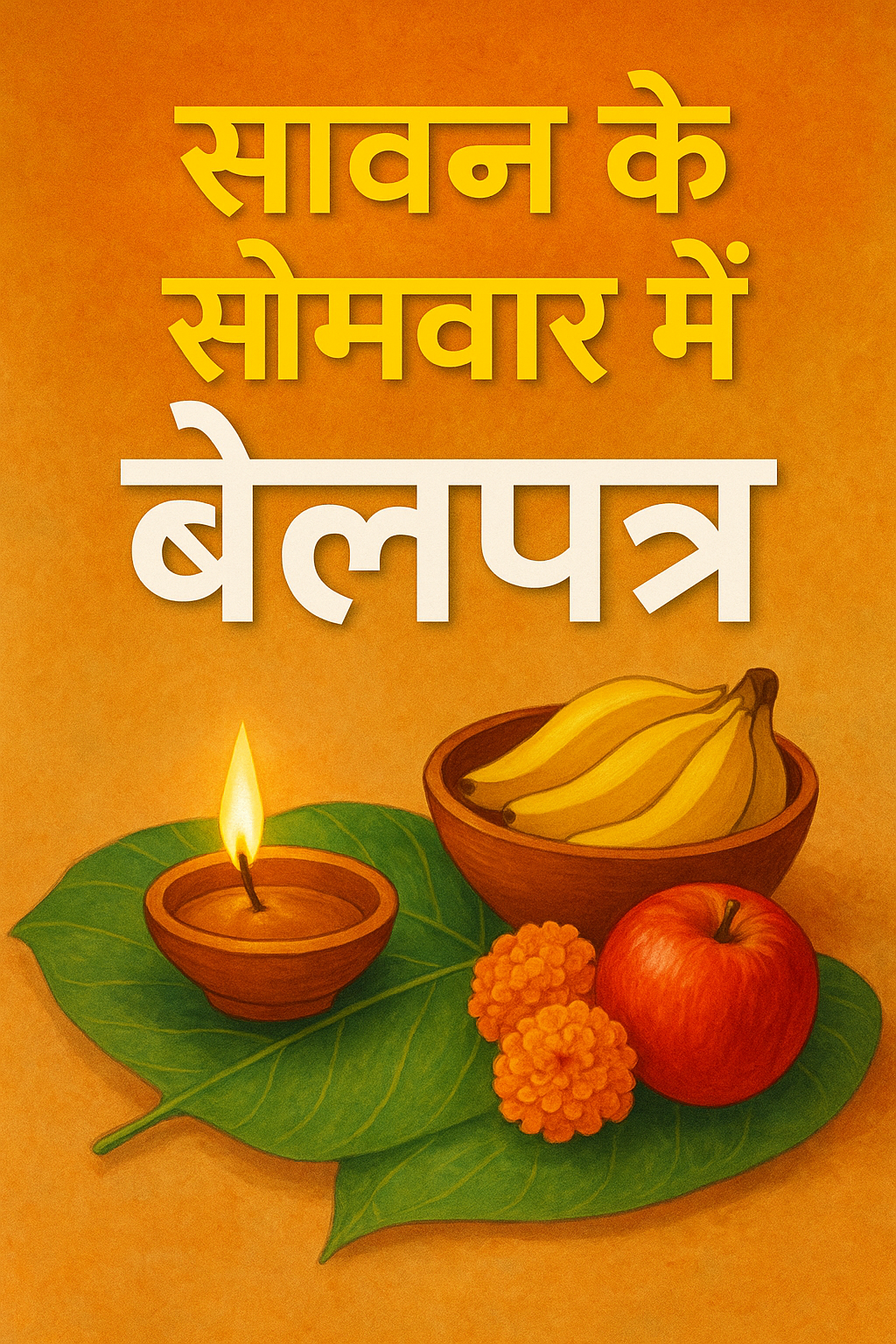 सावन के सोमवार में बेलपत्र