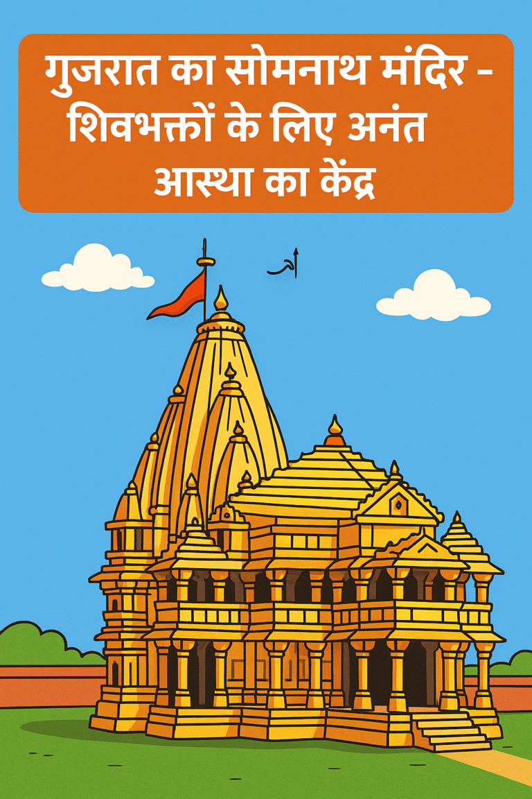 गुजरात का सोमनाथ मंदिर – शिवभक्तों के लिए अनंत आस्था का केंद्र