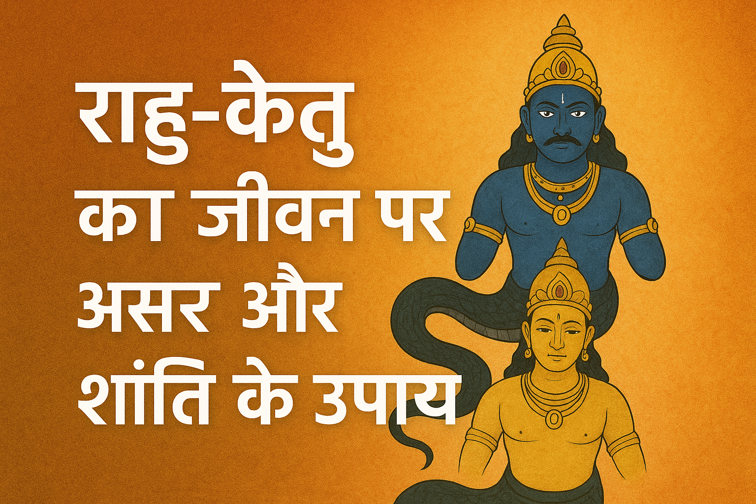 राहु-केतु का जीवन पर असर