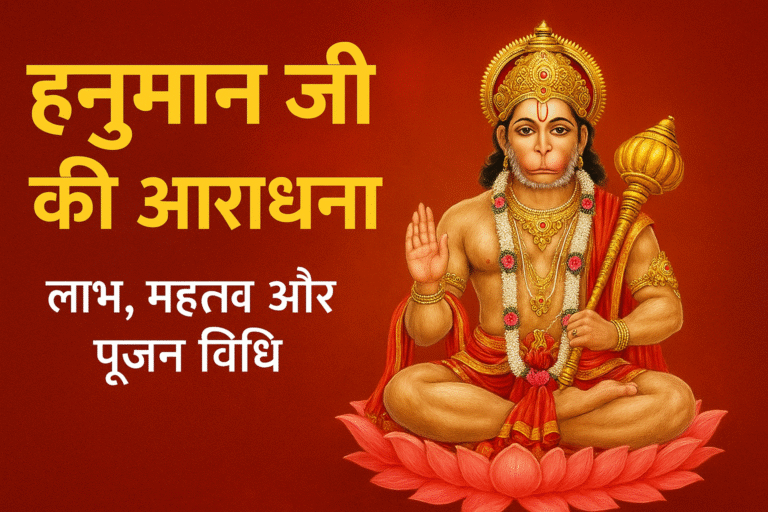 हनुमान जी की आराधना: लाभ, महत्व और पूजन विधि