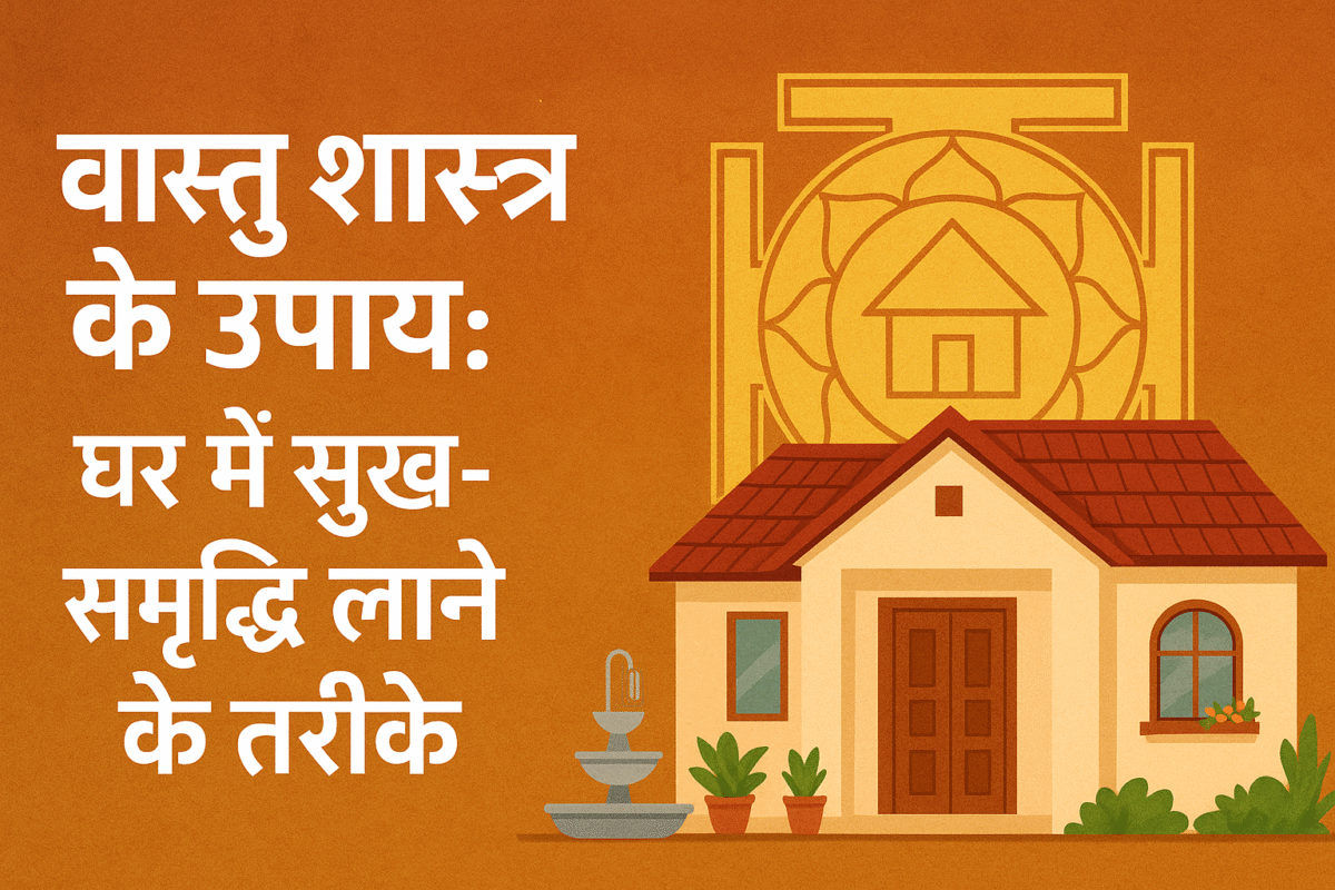 वास्तु शास्त्र के उपाय: घर में सुख-समृद्धि लाने के तरीके