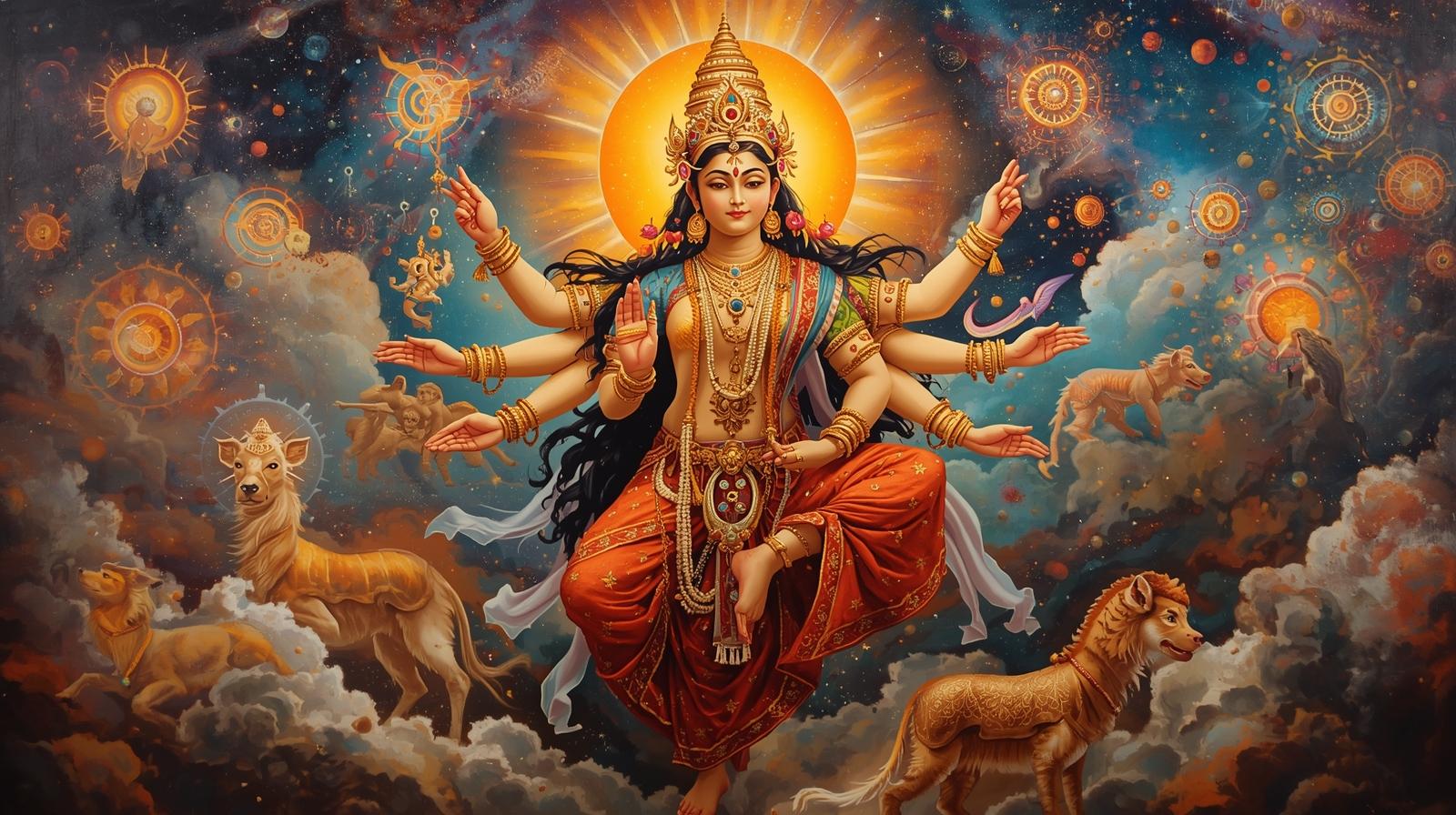 Navratri 4th Day : maa kushmanda
