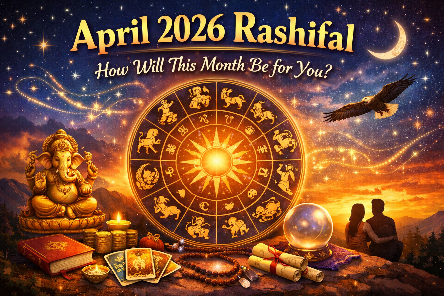 April 2026 rashifal horoscope predictions for all zodiac signs