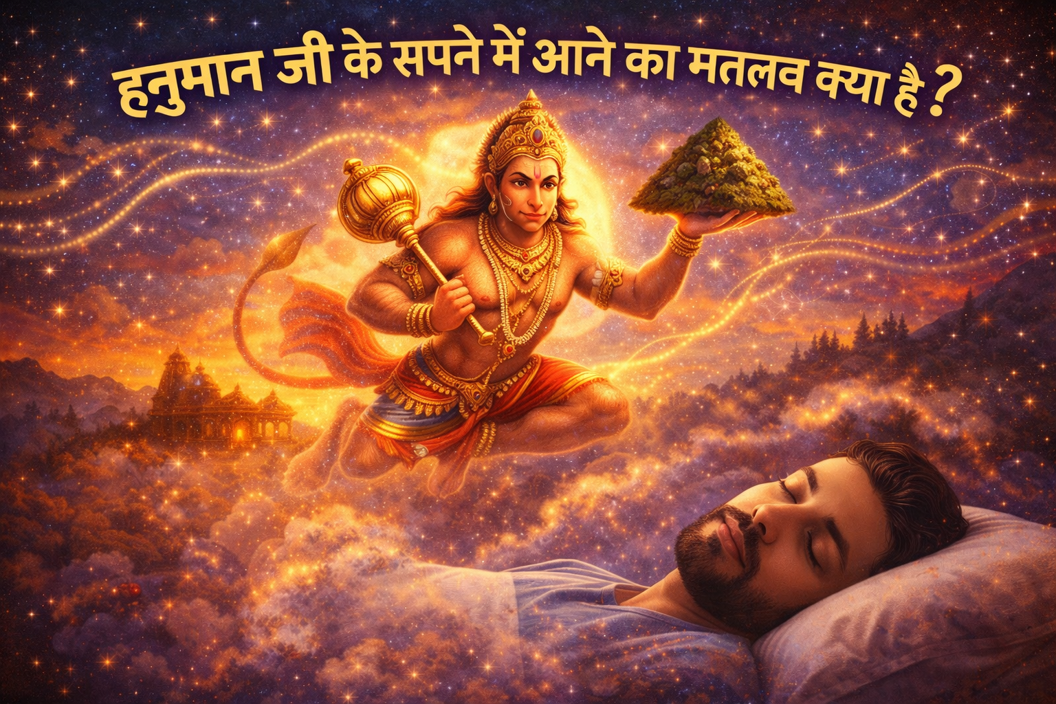 Hanuman Ji appearing in dream spiritual meaning and divine message