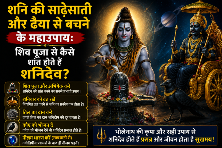 शनिवार को शनि देव की पूजा करते श्रद्धालु का दृश्य