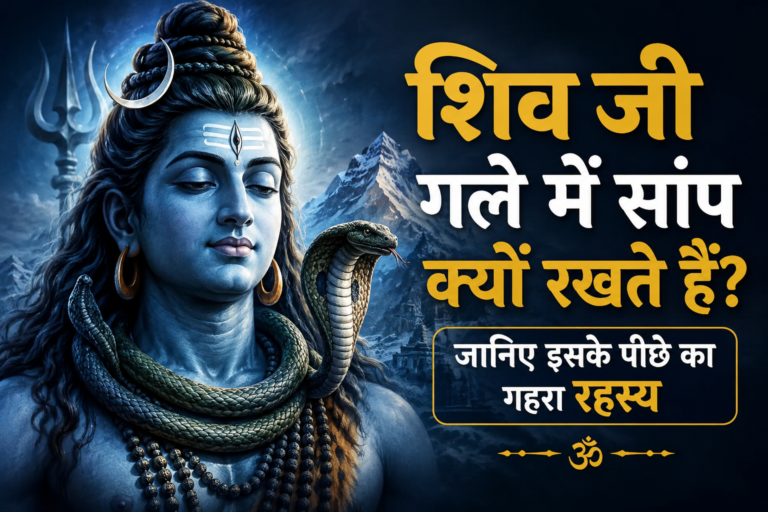 शिव जी गले में सांप क्यों रखते हैं? जानिए इसके पीछे का गहरा रहस्य