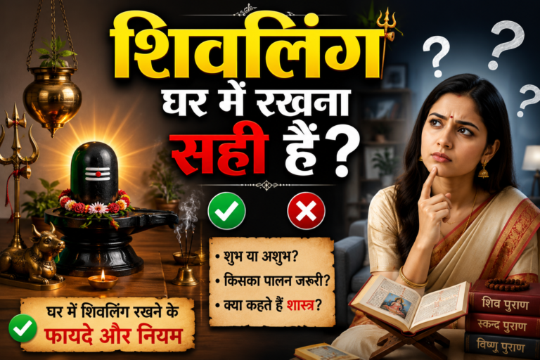 शिवलिंग घर में रखना सही है?