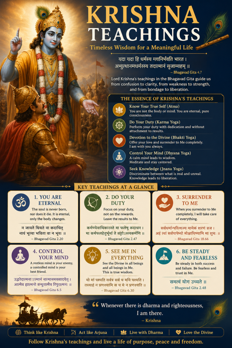  Krishna Teachings