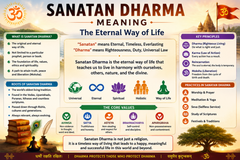 Sanatan Dharma Meaning: Understanding the Eternal Way of Life